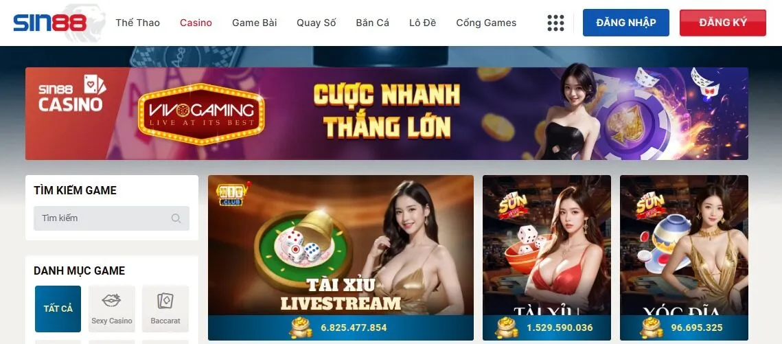 Tổng quan về SIN88