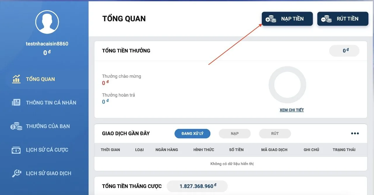 Hướng dẫn thao tác cơ bản tại SIN88
