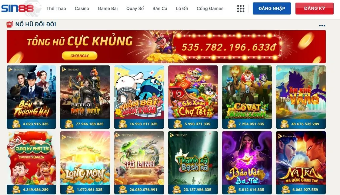Nổ hũ: Jackpot khủng đang chờ bạn