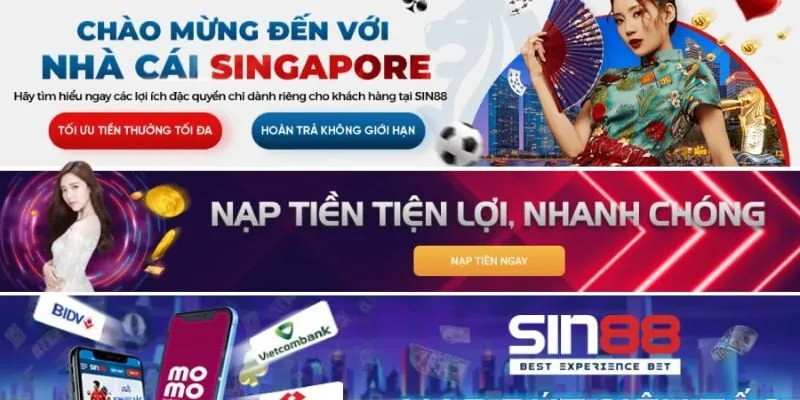 Tổng quan về phương thức nạp tiền sin88 mà bạn nên biết 